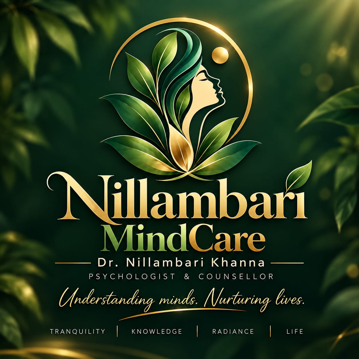 Nillambari MindCare logo